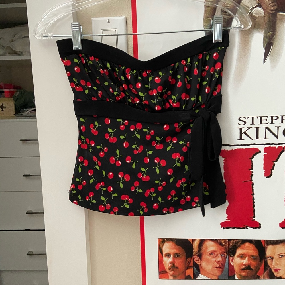 cherry tube top